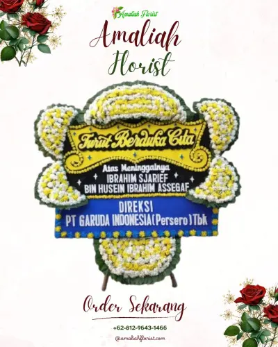 Papan Bunga Duka di Bandarjo